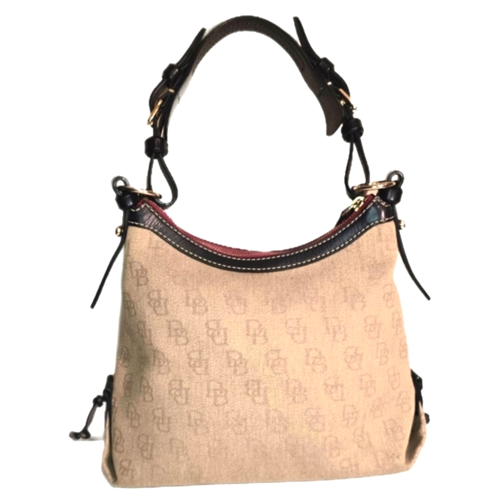 Vintage Dooney & Bourke "East/West Slouch" Satchel Bag EUC - Picture 2 of 8